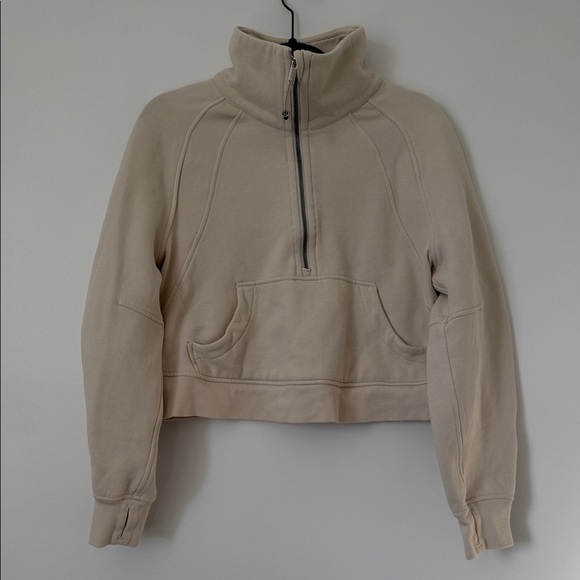 lululemon athletica Tops - Lululemon Scuba Oversized Funnel-Neck Half Zip